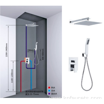 Highly Recommend Well Transported Chrome-plated Shower Faucet